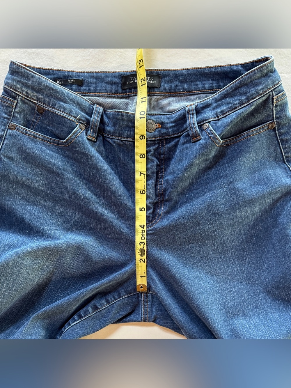 Talbots Curvy Flare Jeans (10P) - Picture 6 of 16